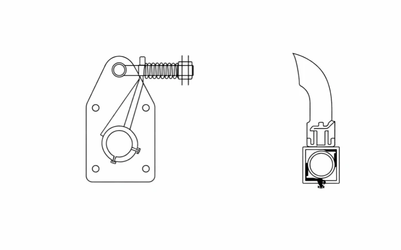 Adjustable Cleaning Pressure Mechanism
