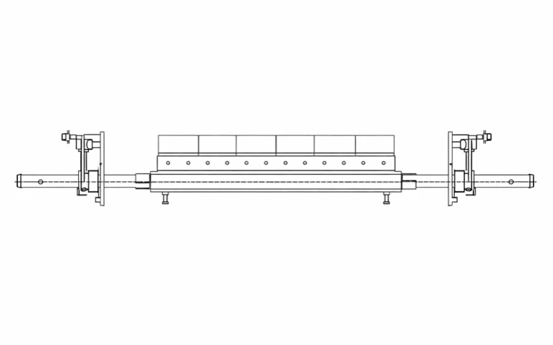 H Type Primary Ceramic Belt Cleaner 3d-1