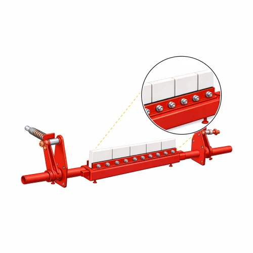 H Type Primary Ceramic Belt Cleaner