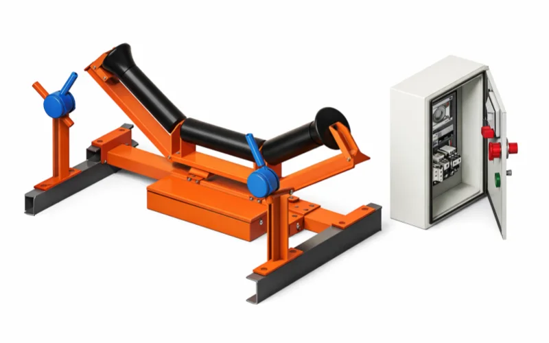 Motorized Self-Aligning Idler