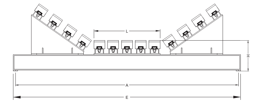 impact bed Structural diagram