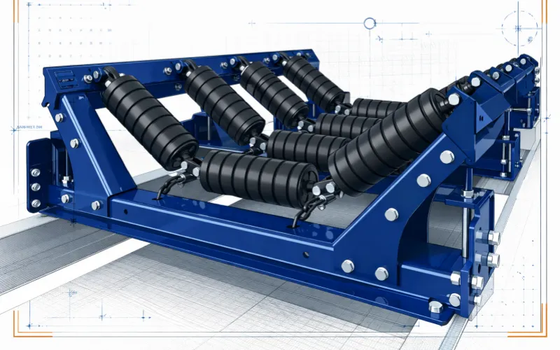 impact idlers structure diagram