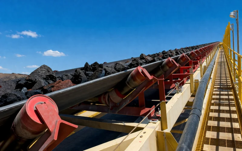 ore conveyor idler
