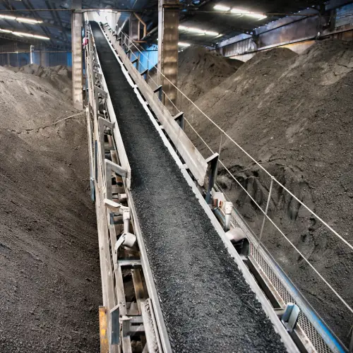 powder conveyor belt