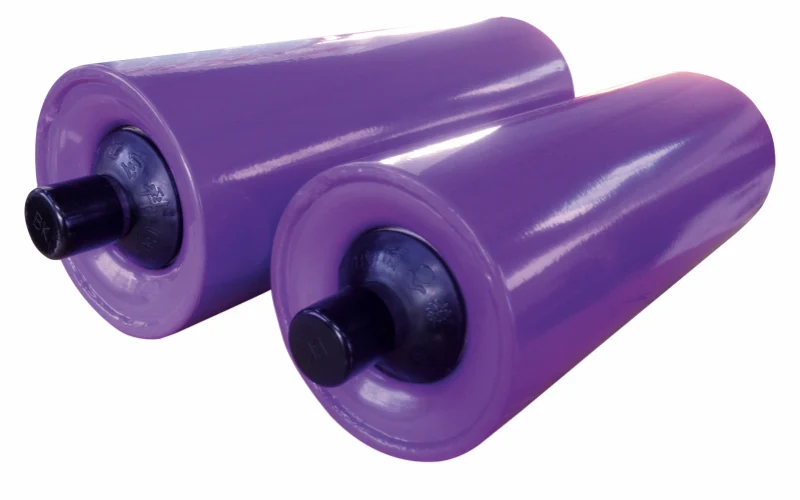 purple Belt Conveyor Carrying Idlers