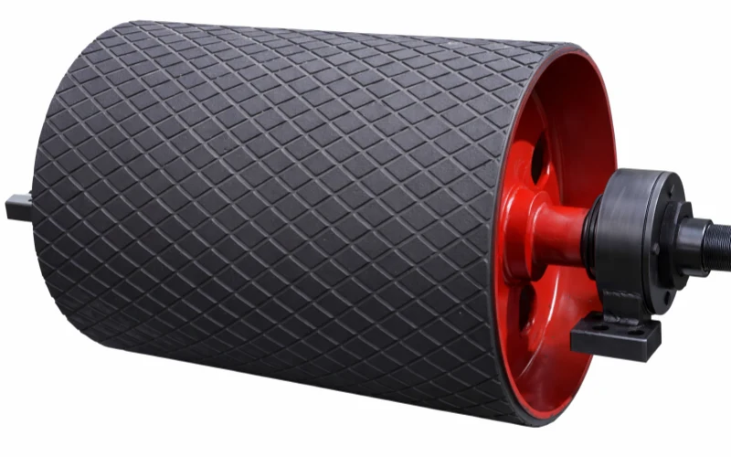 rubber pulley lagging