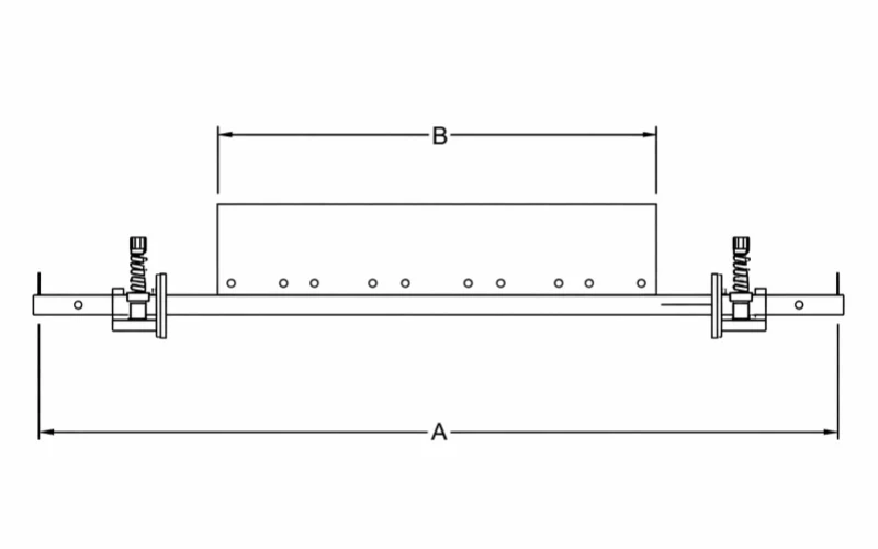 standard primary polyurethane belt cleaner structure diagram