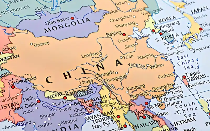 2.2 china map